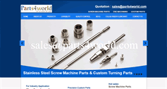 Desktop Screenshot of parts4world.com